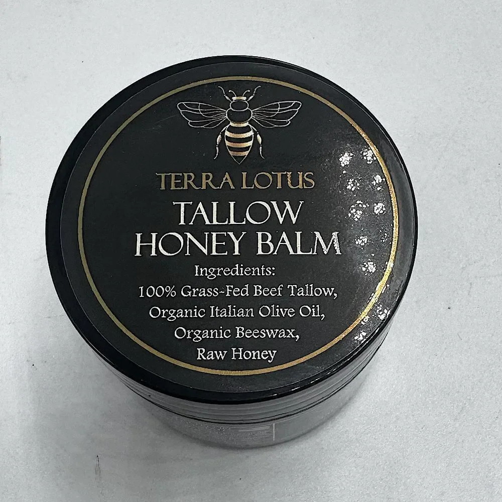 Terra Lotus Tallow Honey Balm, 2 oz. NIB